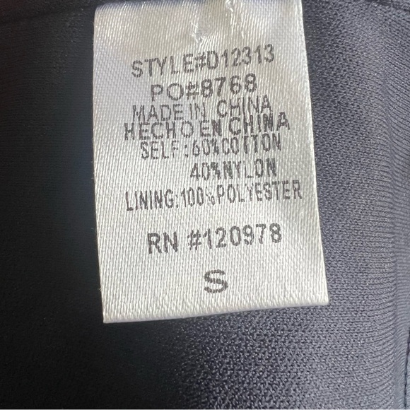 Tropical Parrot Print Halter Dress Cotton Blend A-Line, Lined Size S - Picture 6 of 6